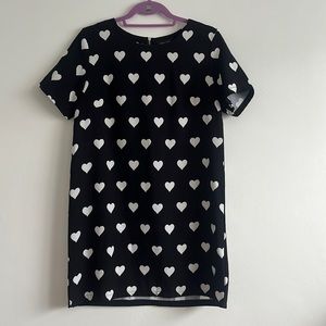 Super cute mini dress with hearts